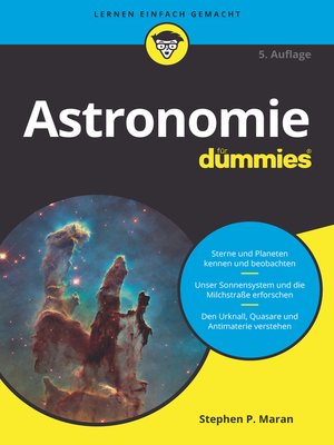 cover image of Astronomie f&uuml;r Dummies